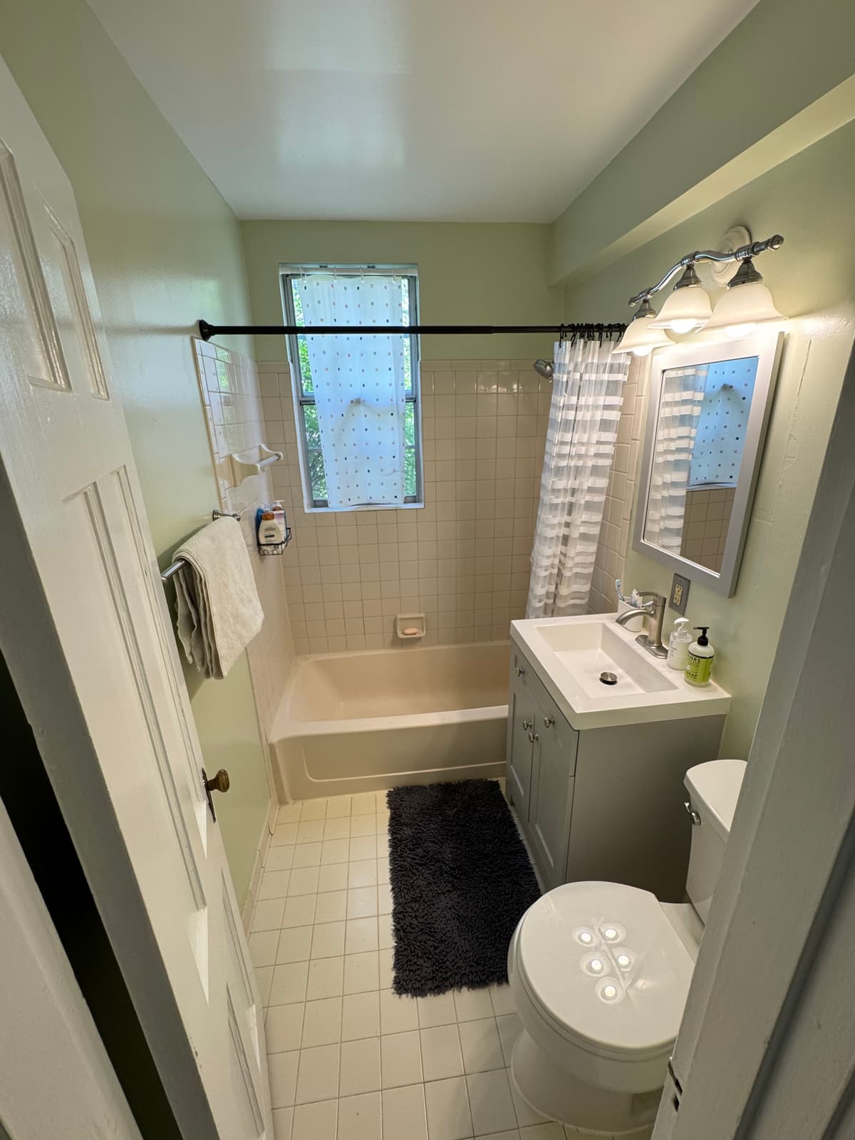 Bathroom after cleaning