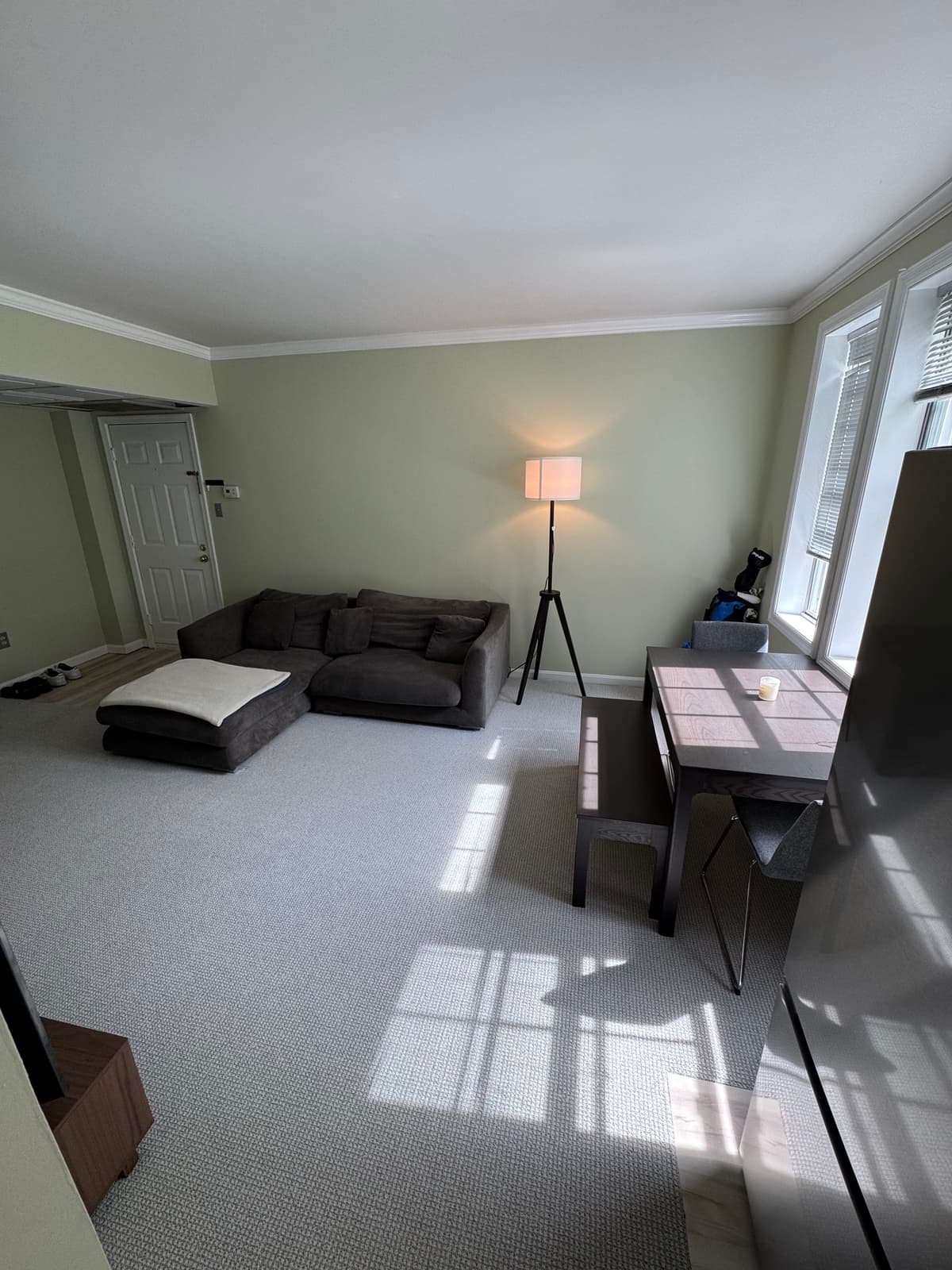 Living Room after cleaning